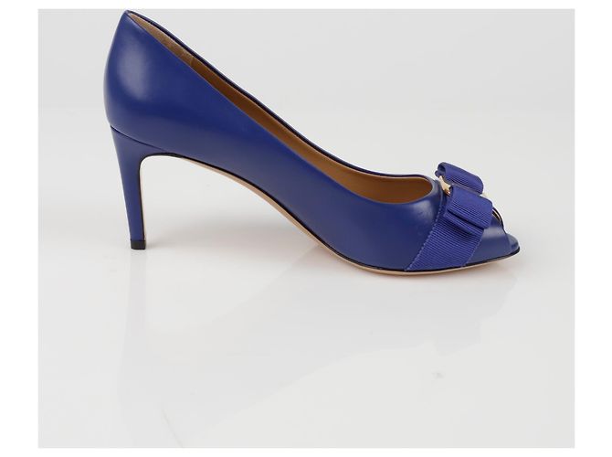 Salvatore Ferragamo Sapatos de salto Gancini Tamanho Vermelho - vista 6