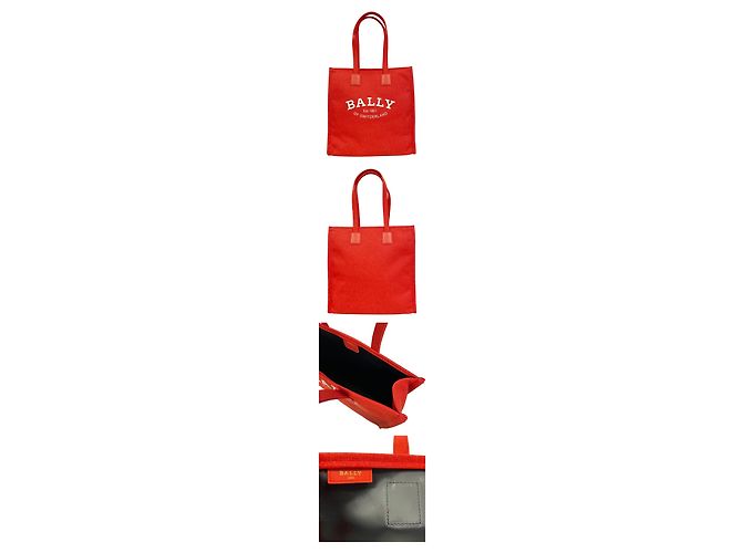 Bally Borsa Tote CRYSTALIA Signature Logo Red Rosso - vista 2