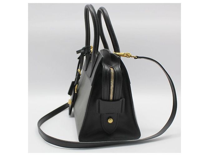 Prada Esplanade kleine Schultertasche zweifarbig Schwarz-Grau Braun - Ansicht 2