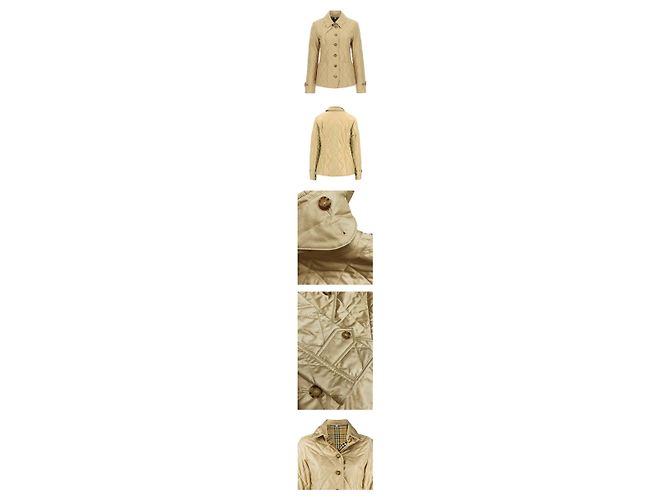 Burberry FERNLEIGH Diamond Steppjacke Beige Golden - Ansicht 2