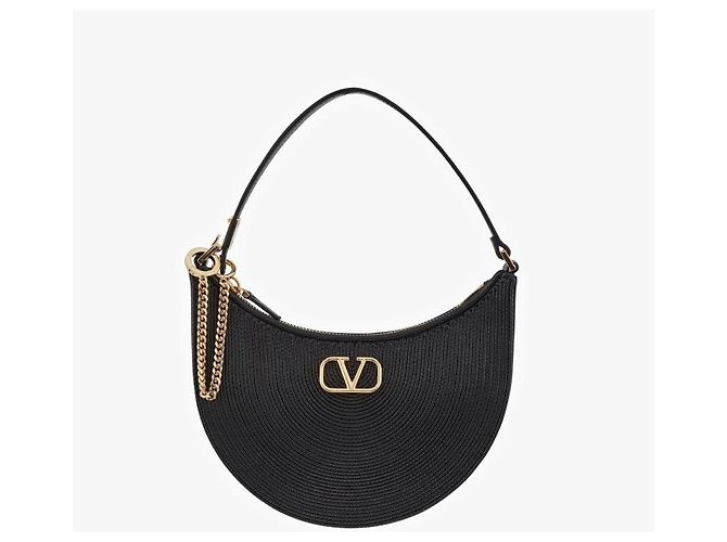 Valentino Borsa a tracolla mini hobo Gurabani Logo GPY - vista 2