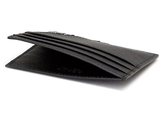 Prada Portacarte uomo Saffiano QME Nero - vista 5