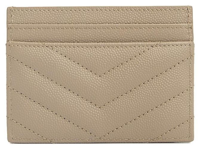 Saint Laurent Tarjetero Matelassé Cassandra para mujer Naranja - vista 3