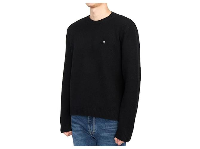 Valentino schwarzer Strickpullover für Herren - Ansicht 3