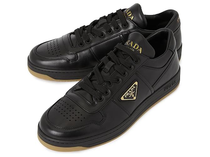 Prada Sneakers Downtown da uomo Nero - vista 2