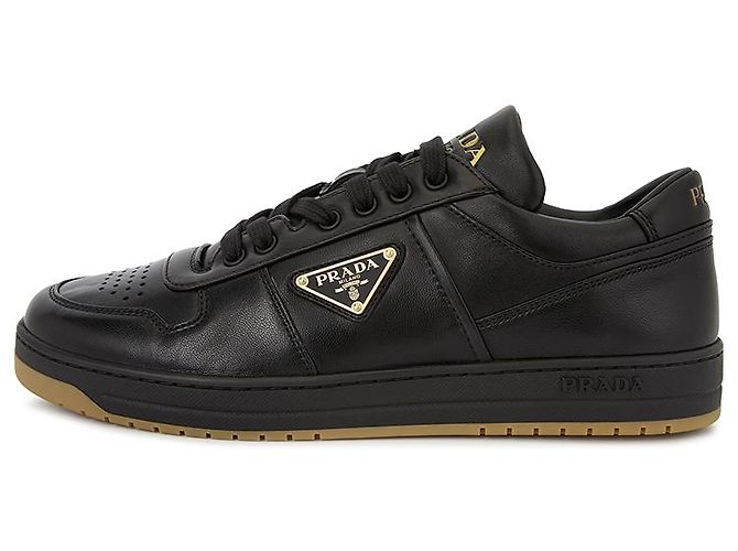 Prada Sneakers Downtown da uomo Nero - vista 4
