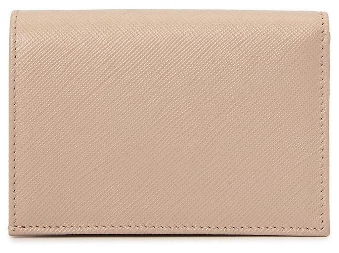 Prada Portafoglio compatto Saffiano da donna QHH - vista 3