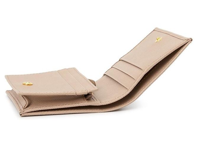 Prada Portafoglio compatto Saffiano da donna QHH - vista 6
