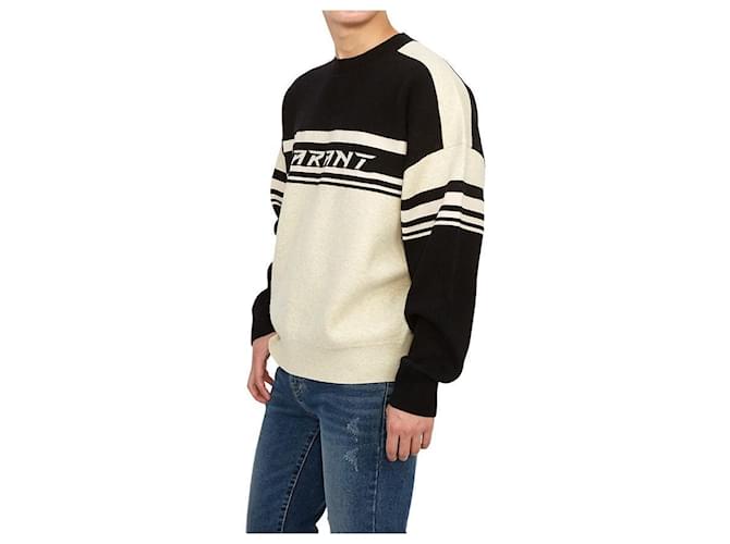Isabel Marant Colby Strickpullover für Herren weiß - Ansicht 6