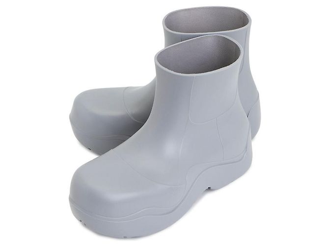 Bottega Veneta Botines para mujer Poodle Blanco - vista 2