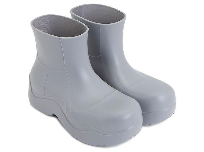 Bottega Veneta Botines para mujer Poodle Blanco - vista 4