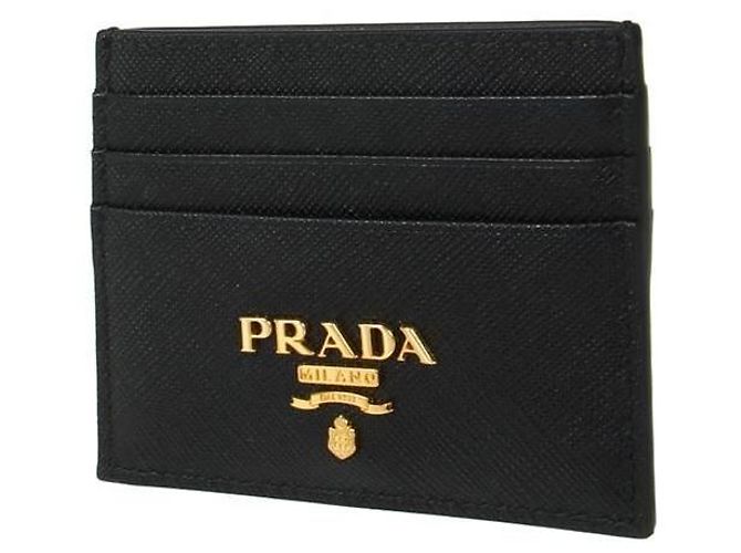 Prada Tarjetero Saffiano stamp: QWA Negro - vista 2