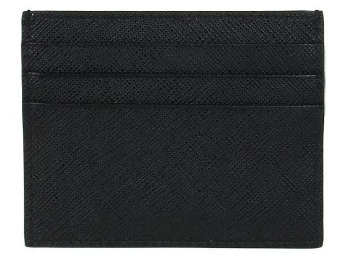 Prada Tarjetero Saffiano stamp: QWA Negro - vista 4