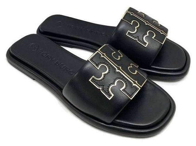 Tory Burch Ciabatte Double Sport Slide - vista 4