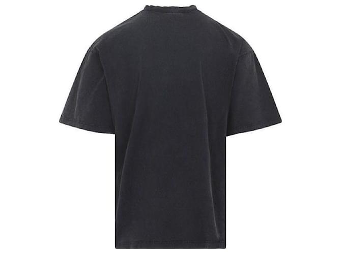 Balenciaga Washed Crayon Loop T-Shirt Schwarz - Ansicht 6