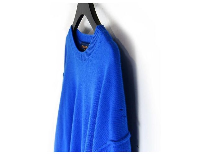 Louis Vuitton Cashmere Crew Neck Knit Blue - view 2