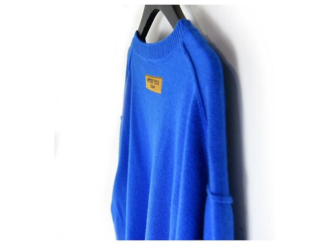 Louis Vuitton Cashmere Crew Neck Knit Blue - view 5