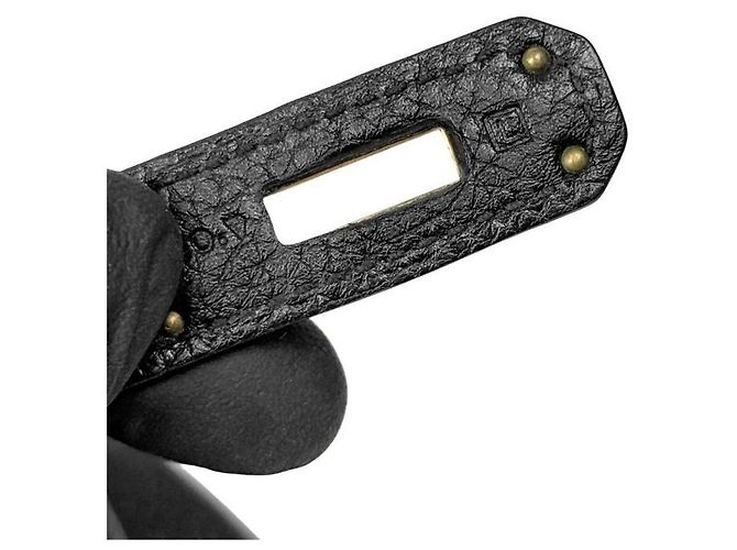 Hermès Schwarze Kelly Bag Square mit Stamp - Ansicht 12