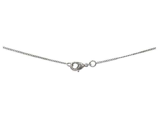Chanel Collar Cubic CC Silver Plata - vista 3