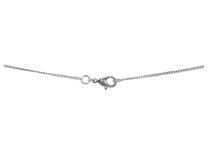 Chanel Collar Cubic CC Silver Plata - vista 4