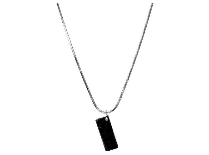 Dior Collar Red Trotter de plata - vista 2
