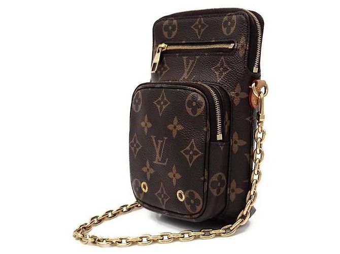 Louis Vuitton Borsa crossbody Monogram Utility Phone Pocket Multicolore - vista 2