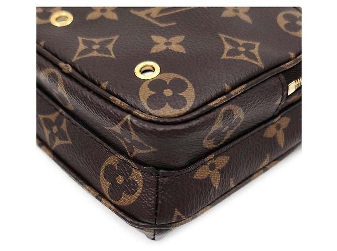 Louis Vuitton Borsa crossbody Monogram Utility Phone Pocket Multicolore - vista 6