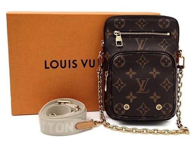 Louis Vuitton Borsa crossbody Monogram Utility Phone Pocket Multicolore - vista 7
