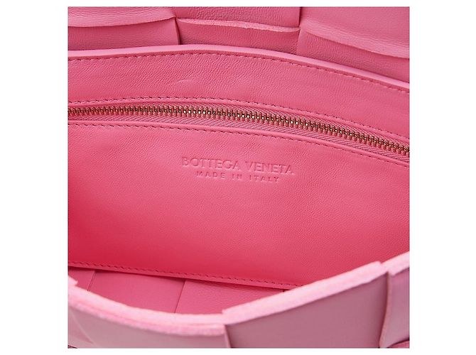 Bottega Veneta Borsa Cassette Intrecciato Rosso - vista 10