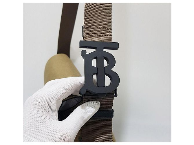 Burberry Borsa a tracolla Hosperi in nylon - vista 5