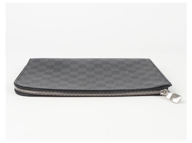 Louis Vuitton Pochette Jour PM Clutch Nero - vista 3