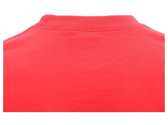 Gucci Bestickter Sweatshirt aus Baumwolljersey Rot - Ansicht 8