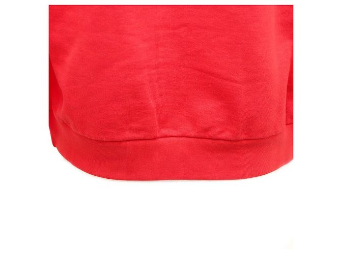 Gucci Bestickter Sweatshirt aus Baumwolljersey Rot - Ansicht 9