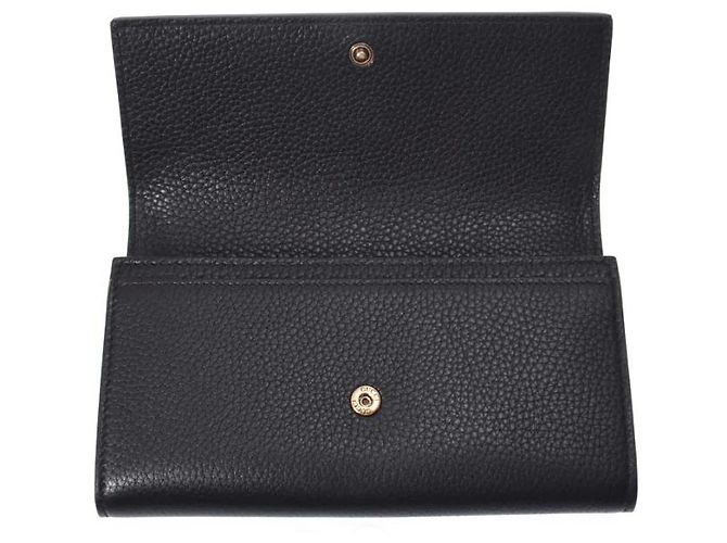 Gucci Women's Leather Long Wallet BEE BLACK - view 10