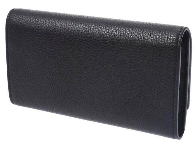 Gucci Women's Leather Long Wallet BEE BLACK - view 6