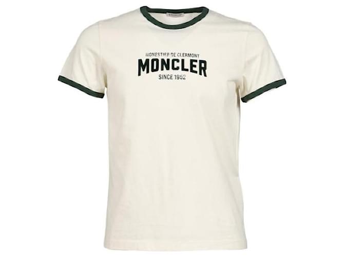 Moncler Logo Jersey T-Shirt Grün - Ansicht 4