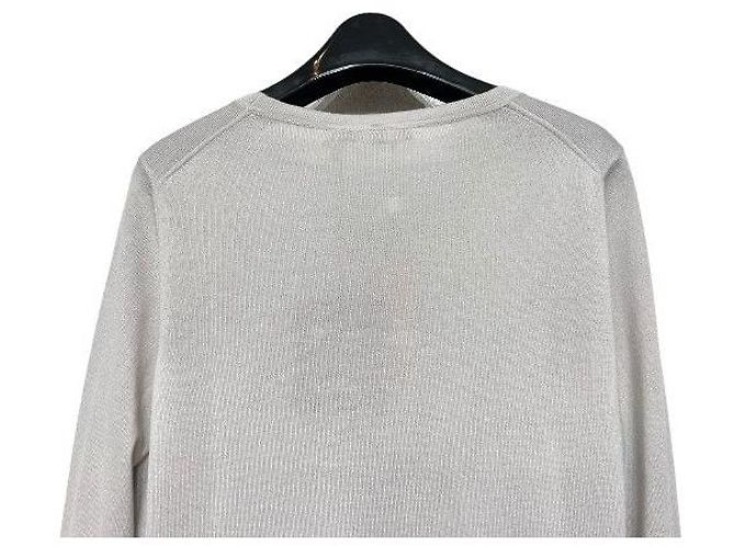 Loro Piana Silberfarbene Strickware Damen - Ansicht 8