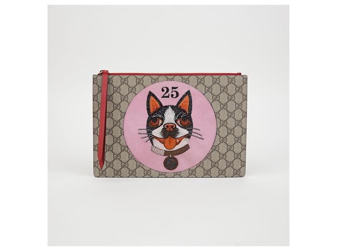 Gucci Clutch Bosco Patch Multicolore - vista 2