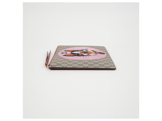 Gucci Clutch Bosco Patch Multicolore - vista 5