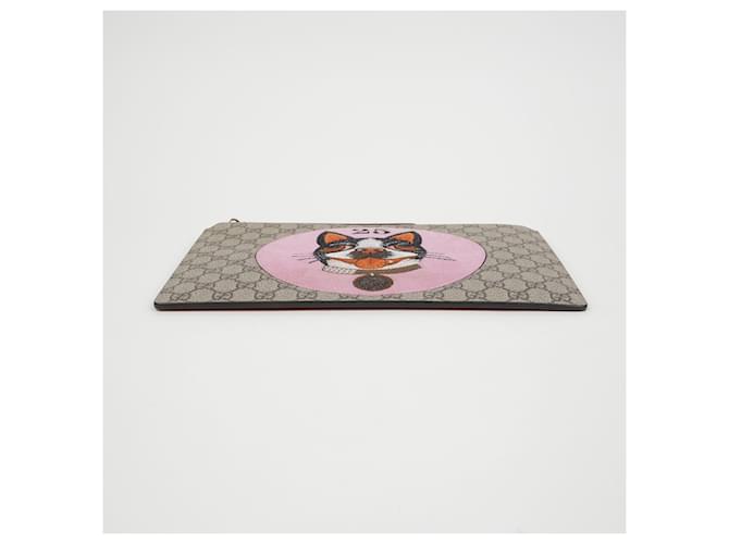 Gucci Clutch Bosco Patch Multicolore - vista 6