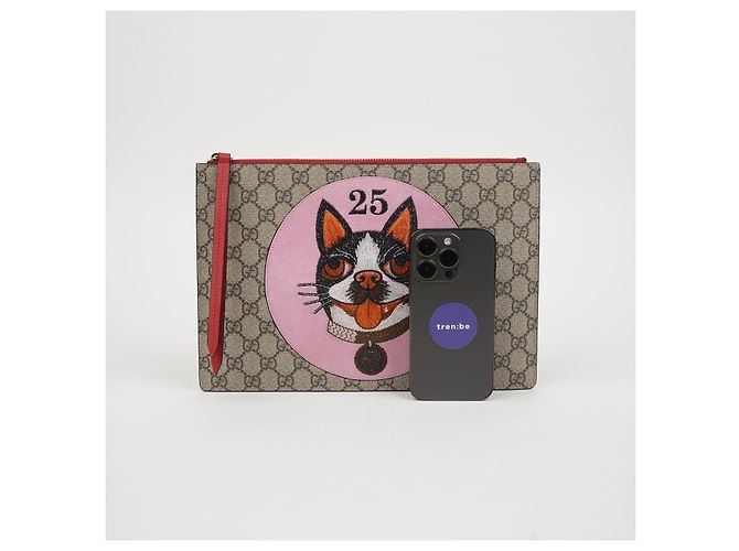 Gucci Clutch Bosco Patch Multicolore - vista 7