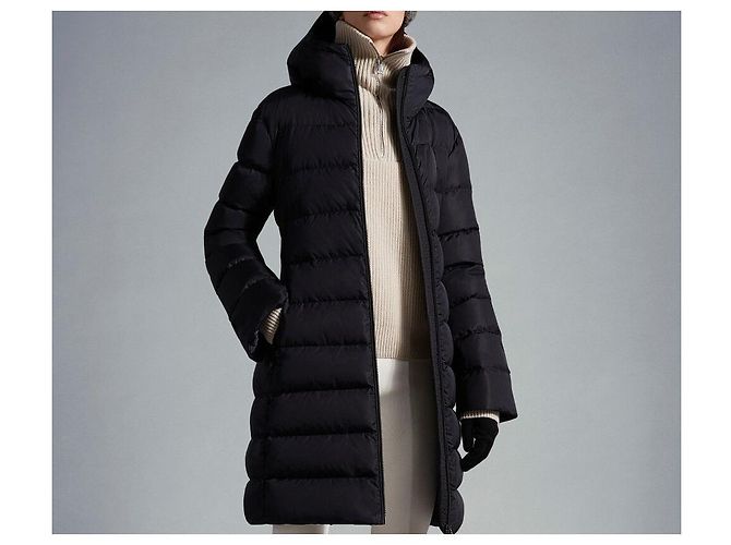 Moncler Chaqueta larga de plumón DOMBES Negro - vista 2