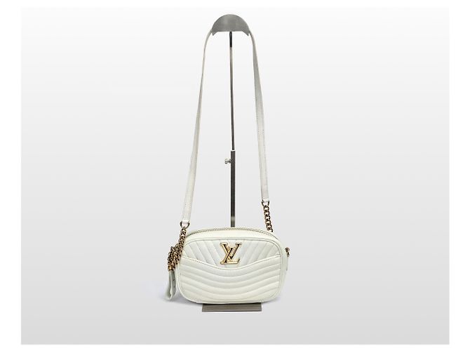 Louis Vuitton Borsa Camera New Wave da donna Beige Marrone - vista 2