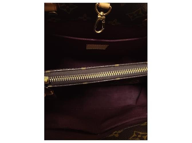 Louis Vuitton Borsa a spalla Monogram Montaigne BB Marrone - vista 4