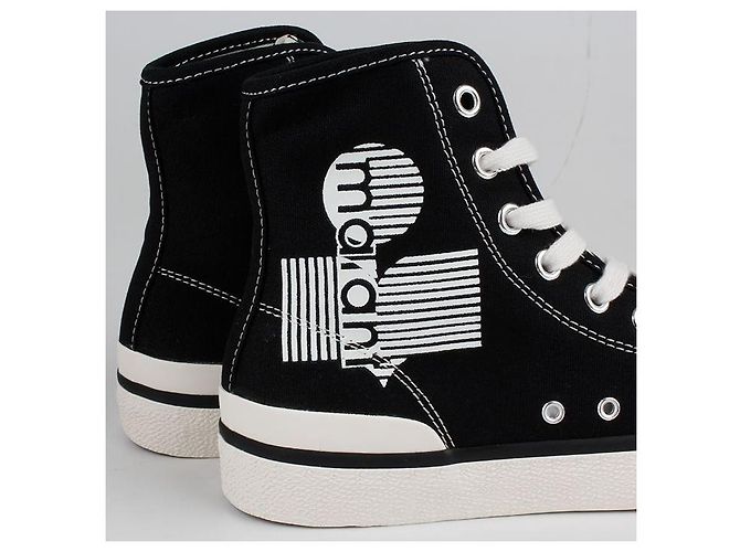 Isabel Marant Sneakers Benkin da donna Argento - vista 4