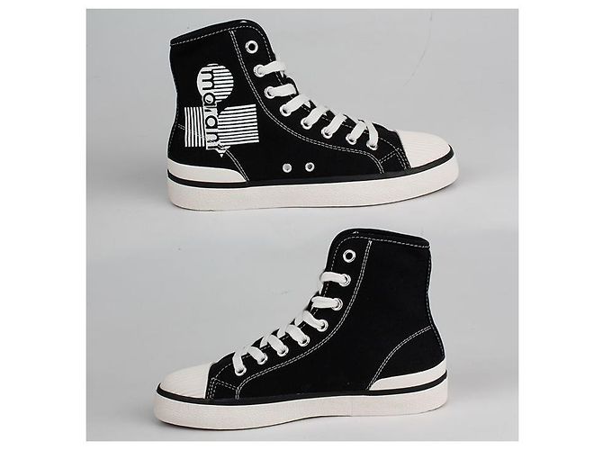 Isabel Marant Sneakers Benkin da donna Argento - vista 5