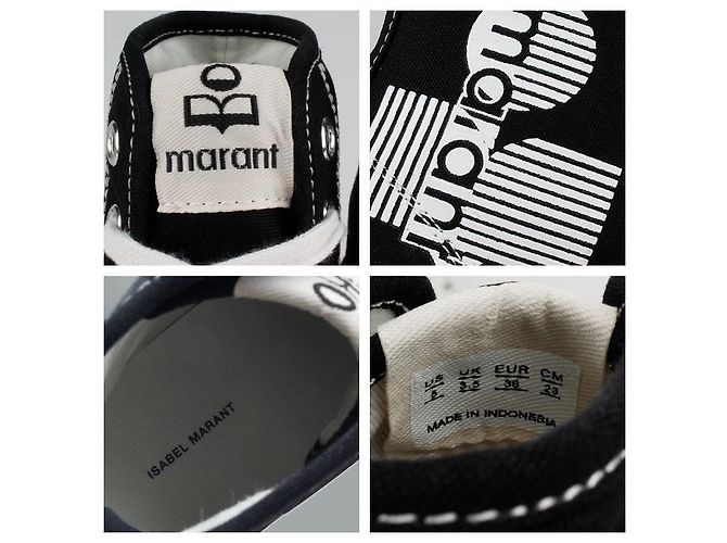 Isabel Marant Sneakers Benkin da donna Argento - vista 7