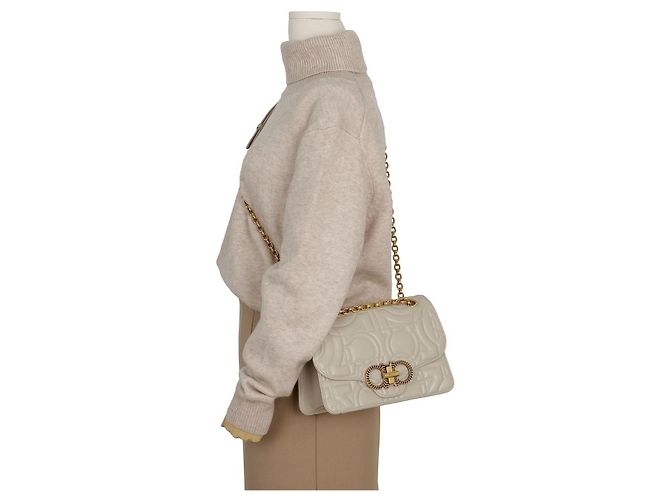 Salvatore Ferragamo Bolso de hombro acolchado con cadena Gancini - vista 17