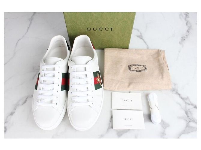 Gucci Sneakers Ace Bee Embroidery Nero - vista 2