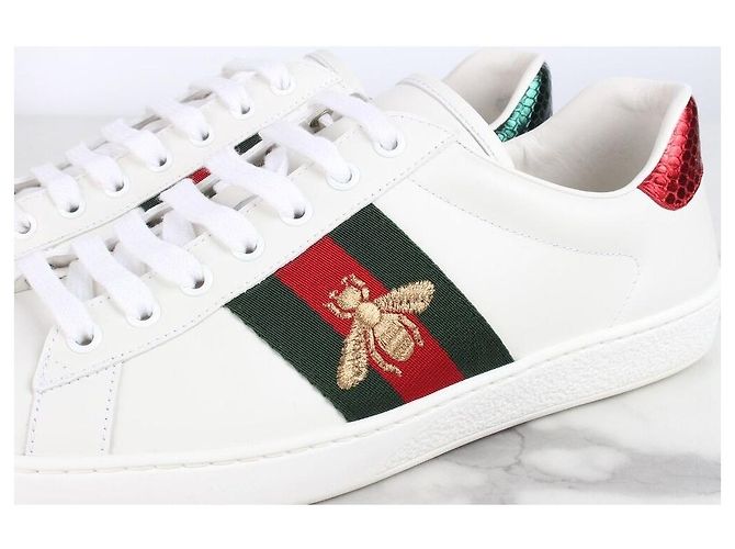 Gucci Sneakers Ace Bee Embroidery Nero - vista 8